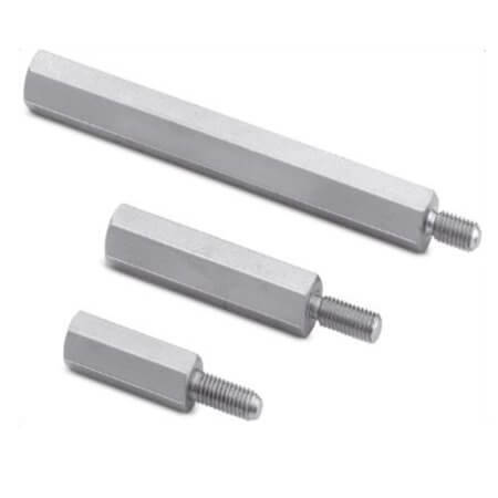 971120354 WA-SBRIE BRASS SPACER STUD, METRİC, İNTERNAL/EXTER - 1