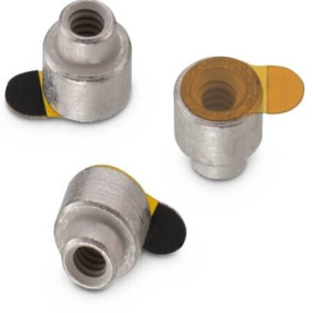 9774100151R ROUND STANDOFF 10MM M2.5X0.45 STEEL - 1