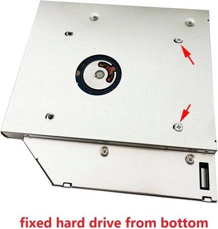 9mm Aluminyum Universal SATA 3.0 LED 2. HDD Kutusu - 5
