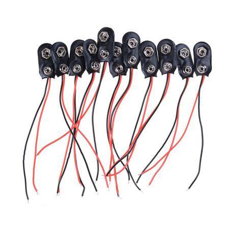 9V Battery Connector Length:10cm - 1
