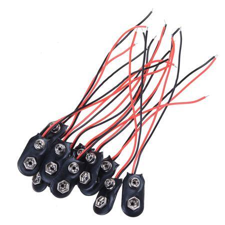 9V Battery Connector Length:10cm - 3