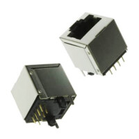 A-2014-2S-4-N-R CONNECTOR MODULAR JACK 8P8C VERT. - 1