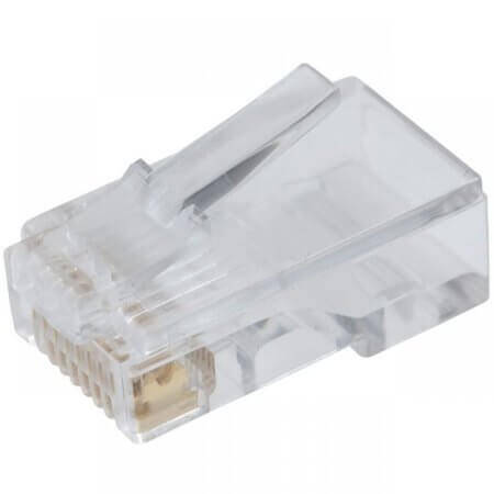 A-MO 10/10-F50 CONN MOD PLUG 10P10C UNSHIELDED - 1