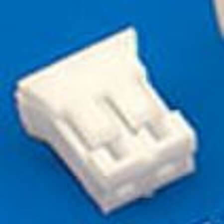 A2001-H02 CON.T.B.2.00MM 2P FEMALE WHITE - 1