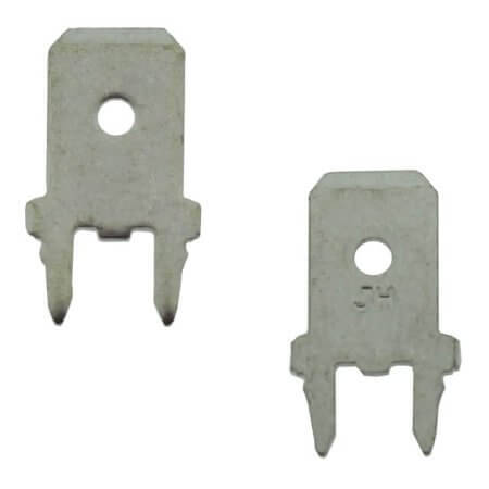 A250460BL2 CON.QUICK DISCONN 6.30X14MM THT V/T TIN PLATING - 1