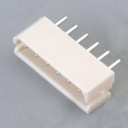 A2506WV-02P CON.T.B.2.50MM 2P 180C MALE WHITE - 1