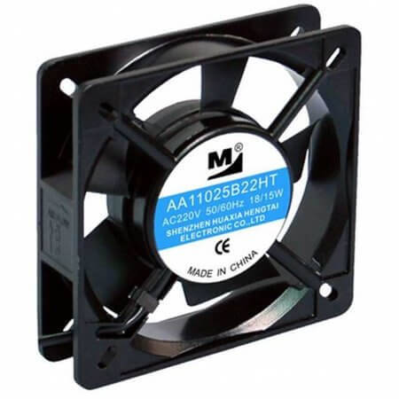 AA12025S11HT FAN 120x120x25MM 110V 0.14A 18W 2400R - 1