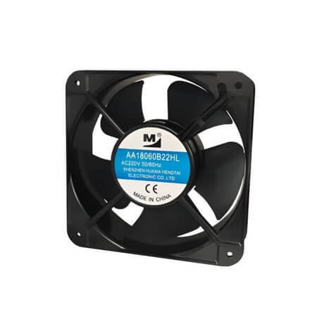AA18060B22HL FAN 180x180x60MM 220V 0.24A 50W 3000RPM BB - 1