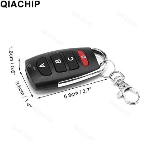 ABCD 315Mhz 6V Wireless Remote Control - Without Battery - D is Red - 5