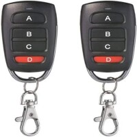 ABCD 433Mhz 6V Wireless Remote Control - Without Battery -D is Red - 1