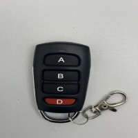 ABCD 433Mhz 6V Wireless Remote Control - Without Battery -D is Red - 3