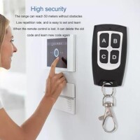 ABCD 433Mhz Wireless Remote Control - With Battery - 4