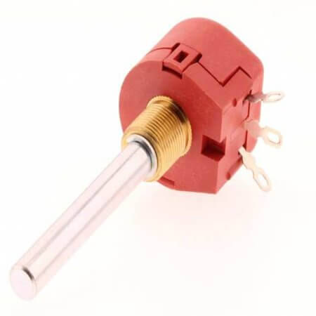 ABW1-2K5 POT 2.5K 1W 1 TURN WIREWOUND LINEAR ±10% - 1