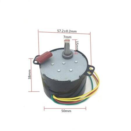 AC110V 6W 50KTYZ Permanent Magnet Synchronous Motor 110RPM - 4