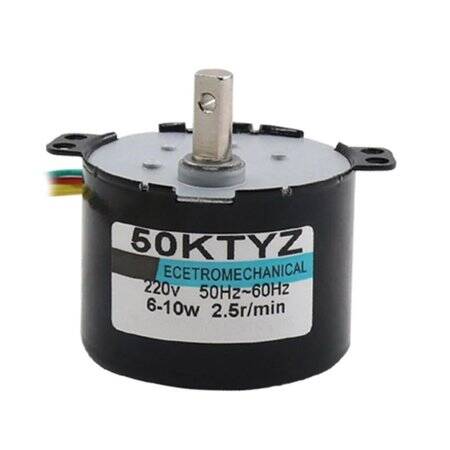 AC220V 6W 50KTYZ Permanent Magnet Synchronous Motor 2.5RPM - 1