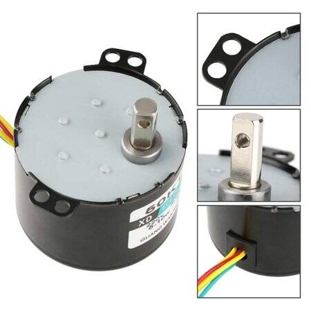 AC220V 6W 50KTYZ Permanent Magnet Synchronous Motor 5RPM - 3