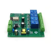 AC90-250V ESP8266 Wireless WIFI Relay Module 4 Channel ESP-12F Wifi Development Board AC/DC 5V/7-28V/5-80V Power Supply - 4