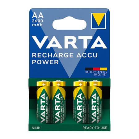 ACCU POWER AA 2600 B4 ŞARJLI PİL RECHARGE ACCU POWER 4xAA 1.2V 2600MAH - 1
