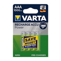 ACCU POWER AAA 1000 B4 ŞARJLI PİL RECHARGE ACCU POWER 4xAAA 1.2V 1000MAH - 1