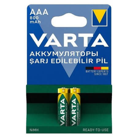ACCU POWER AAA 800 B2 ŞARJLI PİL RECHARGE ACCU POWER 2xAAA 1.2V 800MAH C - 1