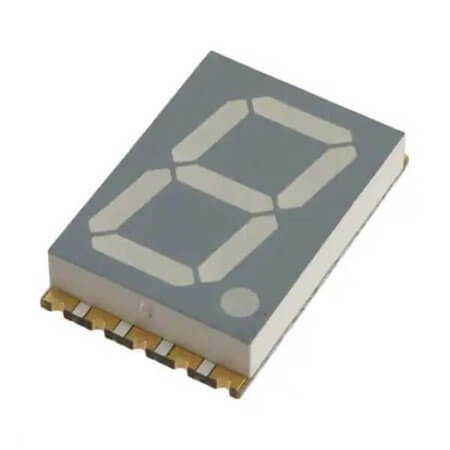 ACSA56-41SRWA-F01 LED DISPLAY 14,22MM SINGLE(+) RED SMD - 1