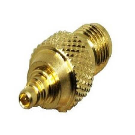 ADP-SMAF-MMXM SMA JACK TO MMCX PLUG ADAPTER - 1