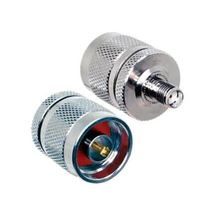 ADP-SMAF-NM CONN SMA FEMALE JACK TO N MALE PLUG - 1