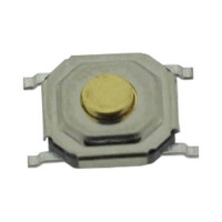 AEH5.1X5.1X1.6 SWITCH TACT 5.10x5.10 1.60mm 250gF SMT V/T - 1