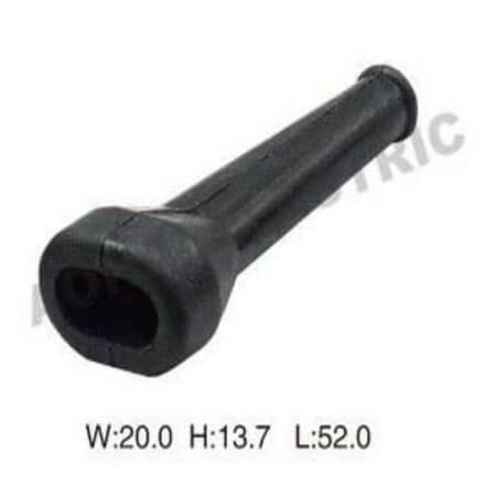 AH-CV-02-002 CONNECTOR COVER PLASTIC 1X2POLE - 1