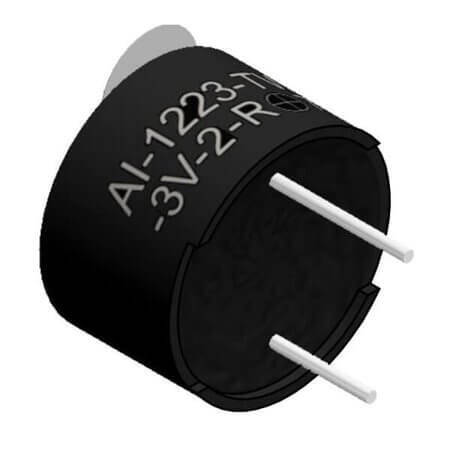 AI-1223-TWT-3V-2-R BUZZER MAGNETIC WITH CIRCUIT 3V 2.3-KHZ THT - 1