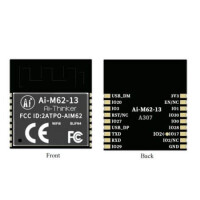 AI-M62-13 WI-FI 6 + BLE5.3 MODULE WITH ON-BOARD PCB ANTENNA - 1