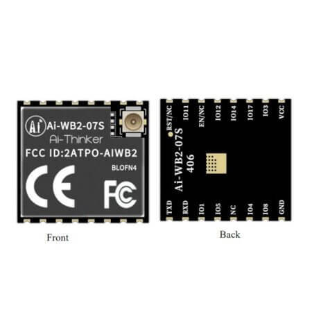 AI-WB2-07S MODULE BLUETOOTH 5.0 + WIFI IPEX ANTENNA - 1