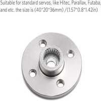 Aluminio Disc for Servo Motor - 2