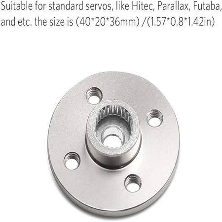 Aluminio Disc for Servo Motor - 2