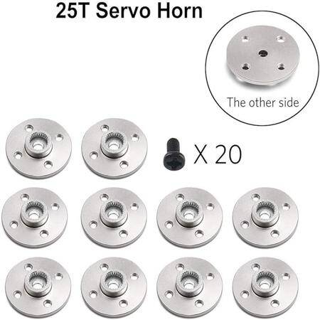Aluminio Disc for Servo Motor - 3