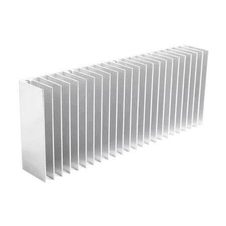 Alüminyum Alaşımlı Yüksek Güçlü Isı Emici Boyutu:150x25x60mm - 3