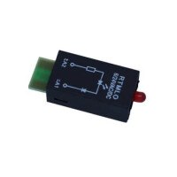 AMA-L-24VDC RELAY SOCKET MODULE 24VAC/VDC WITH RED LED - 1