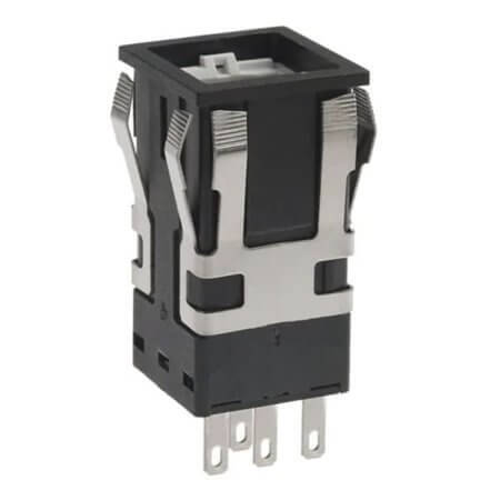 AML21CBA2AA SWITCH PUSH BUTTON 19.05x19.05 3A/2A 125V/24V - 1