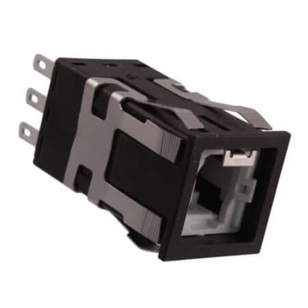 AML21CBA2BA SWITCH PUSH BUTTON 19.05x19.05 100mA 125V/125V - 1