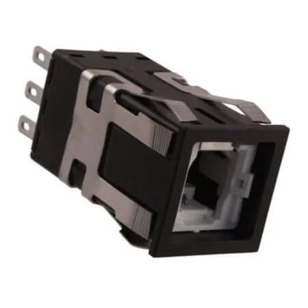 AML21CBA2BC SWITCH PUSH BUTTON 19.05x19.05 100mA 125V/125V - 1