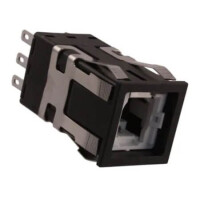 AML21CBA2BC SWITCH PUSH BUTTON 19.05x19.05 100mA 125V/125V - 1