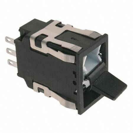 AML23EBA2AC01 SWITCH TOGGLE DPDT 3A 125V - 1