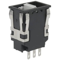 AML24EBA2AA01 SWITCH ROCKER SPDT 3A/2A 125V/24V - 1
