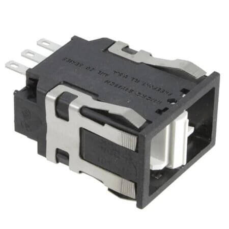 AML24EBA2AA05 SWITCH ROCKER SPDT 3A/2A 125V/24V - 1