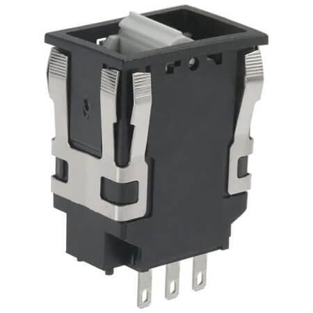 AML24EBA2AA06 SWITCH ROCKER SPDT 3A/2A 125V/24V - 1