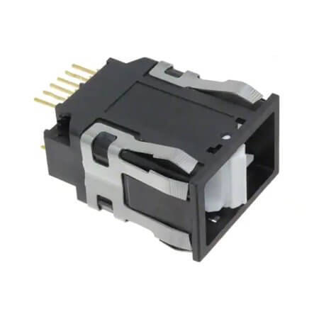 AML24EBA3DC05 SWITCH ROCKER 4PDT 100mA 125V/125V - 1