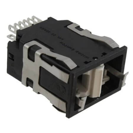 AML24GBA2CA04 SWITCH ROCKER DPDT 3A/2A 125V/24V - 1