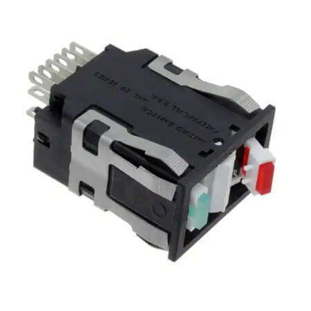 AML26GBF2CA02RG SWITCH ROCKER DPDT 3A/2A 125V/24V - 1