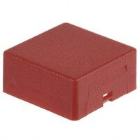 AML51-C10R SWITCH CAP PUSHBUTTON SQUARE RED - 1