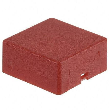 AML51-C10R SWITCH CAP PUSHBUTTON SQUARE RED - 1